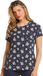 Pastunette Blue Flower Pyjama Top Dames - M - Blauw