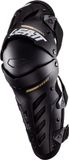 Leatt Dual Axis Zwarte Knie- en Scheenbeschermers - Kniebrace