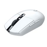 Logitech G305 Lightspeed Draadloze Gaming Muis, HERO sensor, 12.000DPI, lichtgewicht, 6 Programmeerbare Knoppen, batterijduur 250 uur, on-board geheugen, PC/Mac - Wit (Duitse verpakking)