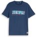 Tom Tailor T-shirt met fotoprint Dark Duck Blue Maat L
