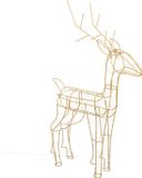 Feeric Lights & Christmas Kerstverlichting - rendier - goud - 75 cm - 600 leds - warm wit