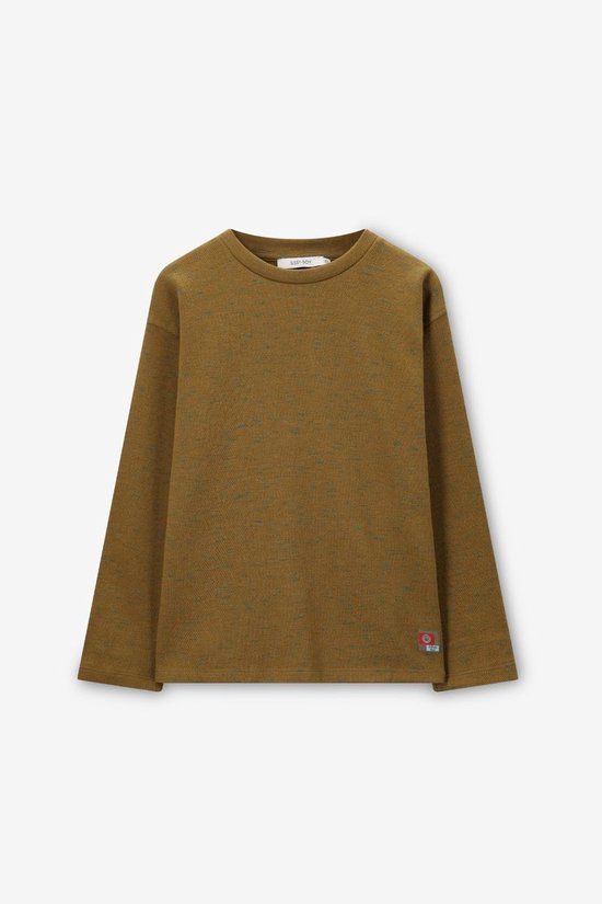 Sissy-Boy Donkergroene structuur longsleeve