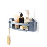 Umbra Flex Zelfklevende Douchehoekplank Leisteen Blauw