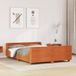 Maison Exclusive - Lit en bois massif sans matelas, brun chaud, 140x200 cm