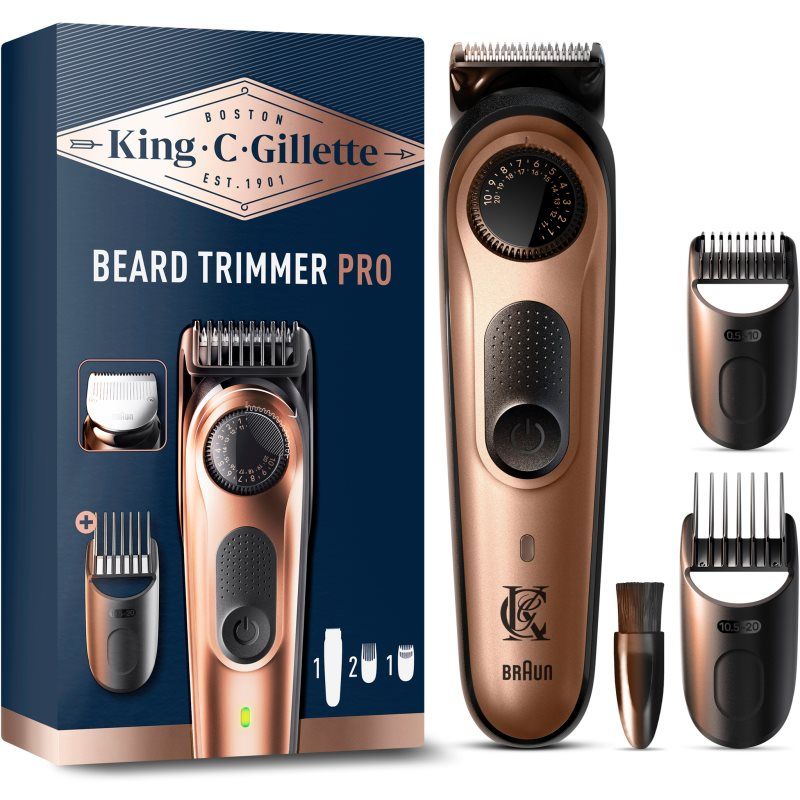 Gillette King C. Gillette, Trimmer + Tondeuse, Koning C Pro