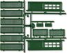 Pola - Raamluiken en deuren, groen - modelbouwsets, hobbybouwspeelgoed voor kinderen, modelverf en accessoires
