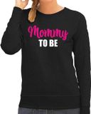 Bellatio Decorations Mommy to be - Sweater Zwart Dames XS