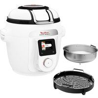 Moulinex Slowcooker Cookeo Infinity Airfryer + multikoker met drukfunctie CE9721F0 wit