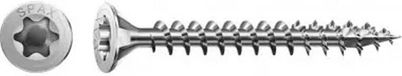 Spax Torx Houtschroef Platte kop - 4.0x35mm - T10 - 25 stuks