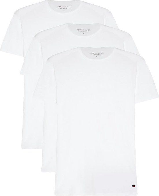 Tommy Hilfiger Men's White T-Shirt - XXL - 3-Pack