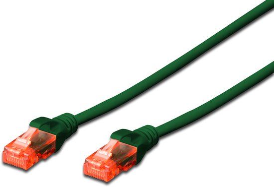 Digitus DK-1617-0025/G Netwerkkabel Groen 0,25 m Cat6 U/UTP