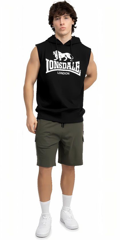 Lonsdale London TOTTON Heren Shorts - olijf - L