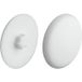 Häfele Cache IS15 pour vis pour plaques de serrage TORX avec étoile intérieure, blanc - RAL 9010