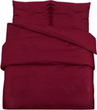 vidaXL Dekbedovertrekset lichtgewicht 200x200 cm microvezel bordeaux