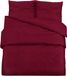 vidaXL Dekbedovertrekset lichtgewicht 200x200 cm microvezel bordeaux