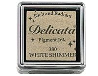 Delicata Witte Shimmer inktmat, Acryl, Zwart, 3 x 3 x 3 cm