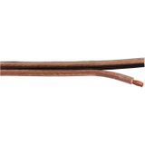 AIV 23530T Luidsprekerkabel 2 x 1.5 mm² + 2 x 1.5 mm² Transparant per meter
