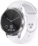By Qubix Qubix - Sportbandje - Maat: Small - Wit - Geschikt voor Huawei Watch 5 - 42mm
