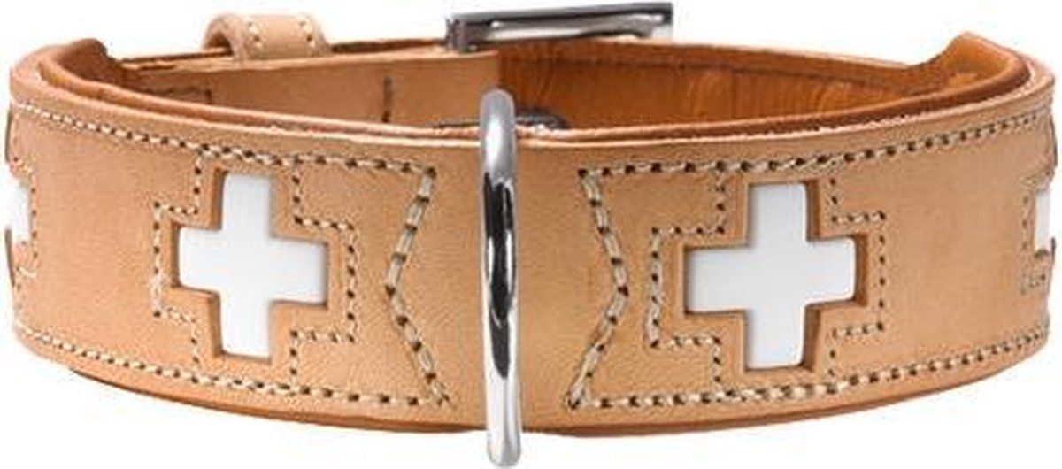 Hunter Halsband Swiss - Beige - 37 cm
