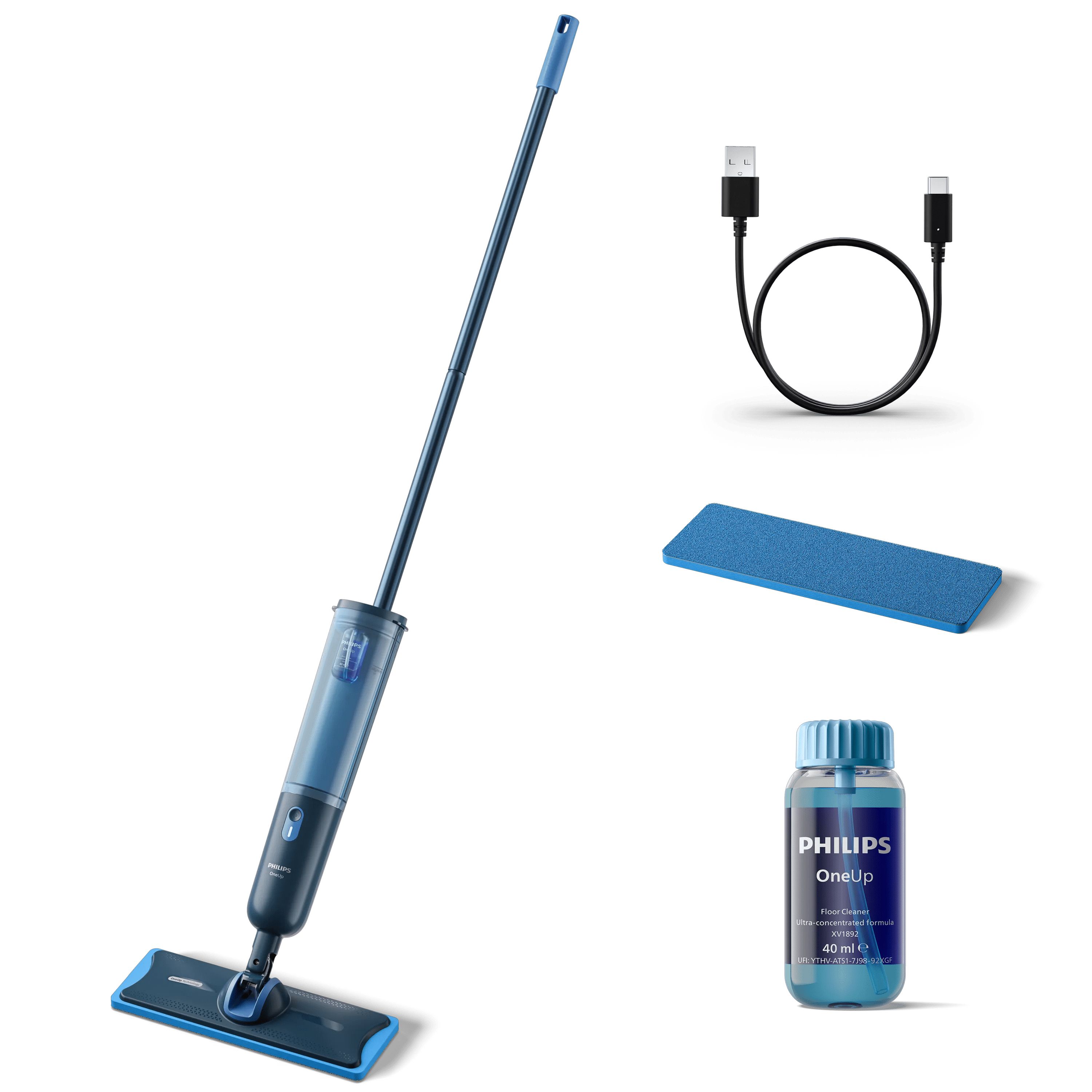 Philips OneUp Elektrische Dweil 3000 series XV3101/01