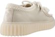 Clarks Torhill Low Veterschoenen Heren Wit Leer Maat 41