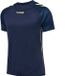 Hummel T-shirt Blaze 2.0 Heren Marine/Schaduw Limoen Maat S