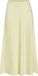 VILA Middellange rok VIELLETTE High waist Pastel Yellow
