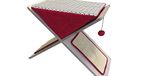 UNITED PETS X-Cat Design Krabpaal voor katten, 3-in-1: krabpaal, hol en spel, houten krabpaal met hol/kussen en bal, rood