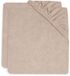 Jollein Aankleedkussenhoes Badstof 75x85cm Wild rose (2pack)