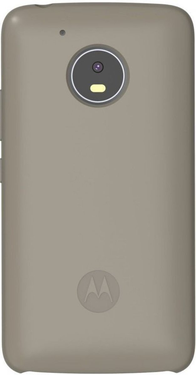 Motorola Silicone Back Cover Grey Moto G5s Plus
