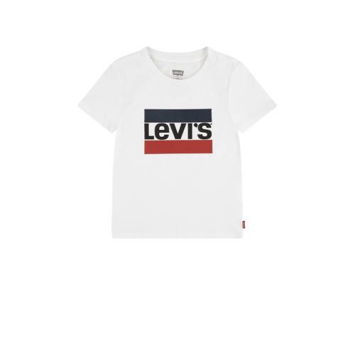 Levi's Kids T-shirt SPORTSWEAR - wit/rood/blauw