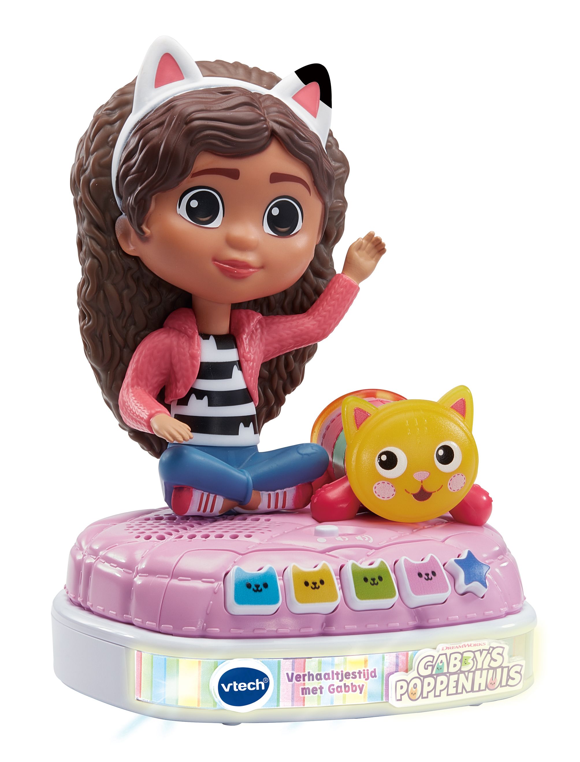 VTech Gabby's Poppenhuis - Verhaaltjestijd met Gabby - Kinderspeelgoed - Nederlands Gesproken - Speelgoed vanaf 3 jaar en ouder