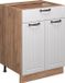 Vicco Fame-Line Meuble bas de cuisine – 60 cm avec tiroir, WB Anthracite Blanc Style champêtre