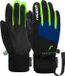 Reusch Simon R-TEX® XT Junior Unisex Gant de ski Noir-vert clair Taille 5