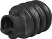 ProPlus Housse de protection pour frein à inertie - caoutchouc - noir - 145 mm - Ø 60 mm