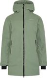 Didriksons MARGET WNS PARKA Dames Outdoorjas - Light Moss - Maat 38