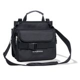 GlamSeries GlamCarrier make-up tas, visagietas, toilettas opvoubaar handvat en draagriem, beauty bag voor make-up artists, kappers