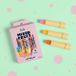 Rude Cosmetics Trio de baume à lèvres aux fruits mixtes - 2 types de set rafraîchissant - 4g