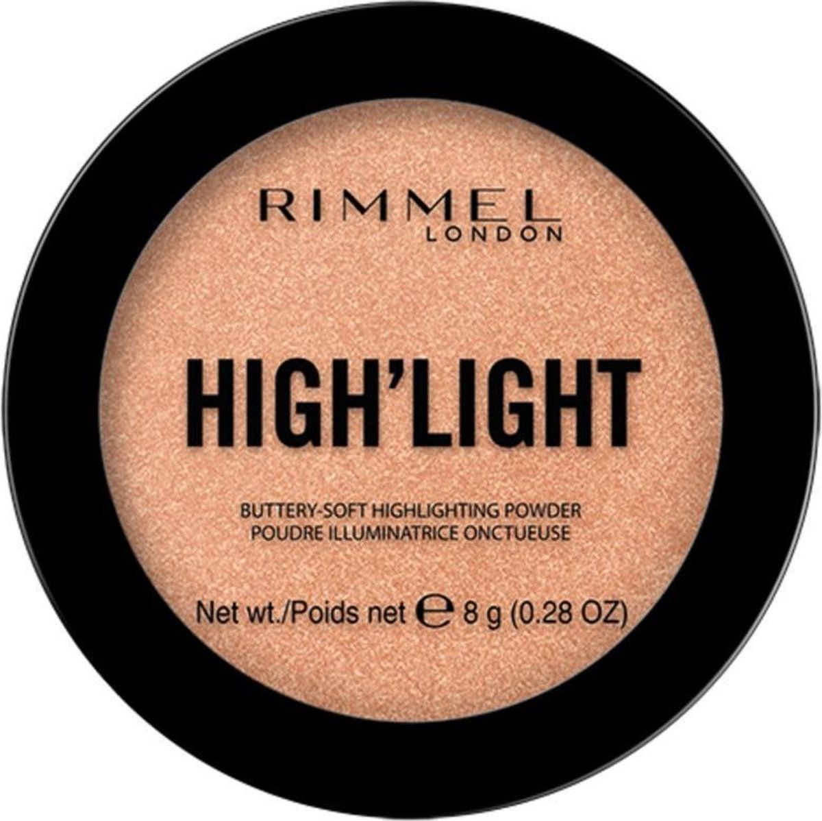Rimmel London High'light Highlighter - 003 Afterglow - 3616301524526