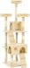 Chat poteau griffoir avec poteaux griffoirs en sisal 170 cm beige