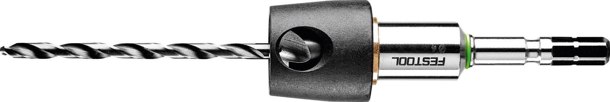 BSTA HS D 4 L60 CE Verzinkboor met Diepteaanslag