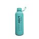 HappyAgua RVS waterfles met dubbele kamer. 500 ml. Herbruikbare thermoskan, BPA-vrije thermische kantine, dubbelwandige vacuümisolatie voor drankjes. Groene kleur.
