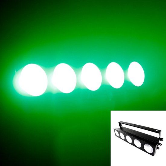 Ayra Intenz CB150 - LED Matrix Bar - Disco Lichteffect - DMX - 18 Kanalen - Rood/Groen/Blauw