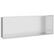 vidaXL Niche de douche Argent 90 x 30 x 9,5 cm Acier inoxydable