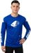 UFO Pullover Radial Manches Longues Bleu L Homme