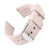 Archer Watch Straps - Vaal Roze Siliconen Rubber Quick Release Horlogeband (18mm)