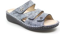 Finn Comfort GRENADA 02640-732241 Blauw combi dames slippers