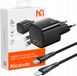 Mcdodo Chargeur secteur, adaptateur pour iPhone avec connecteur Lightning, 20W, câble 1 mètre