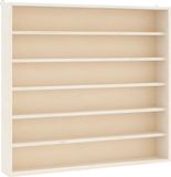 vidaXL Houten verzamelvitrine met 6 planken 60x8,5x55 cm