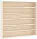 vidaXL Houten verzamelvitrine met 6 planken 60x8,5x55 cm